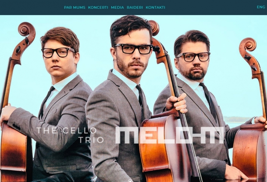 Популярное трио виолончелистов из Латвии исполнит народную песню «Сары гялин»