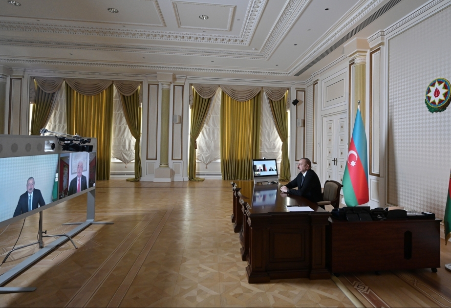 Präsident Ilham Aliyev gibt russischer Nachrichtenagentur TASS Interview
