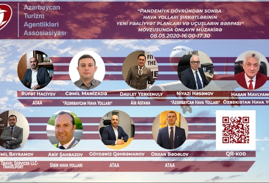 Azərbaycan Turizm Agentlikləri Assosiasiyası bir sıra aviadaşıyıcılarla yeni fəaliyyət planları və uçuşların bərpasını müzakirə edib