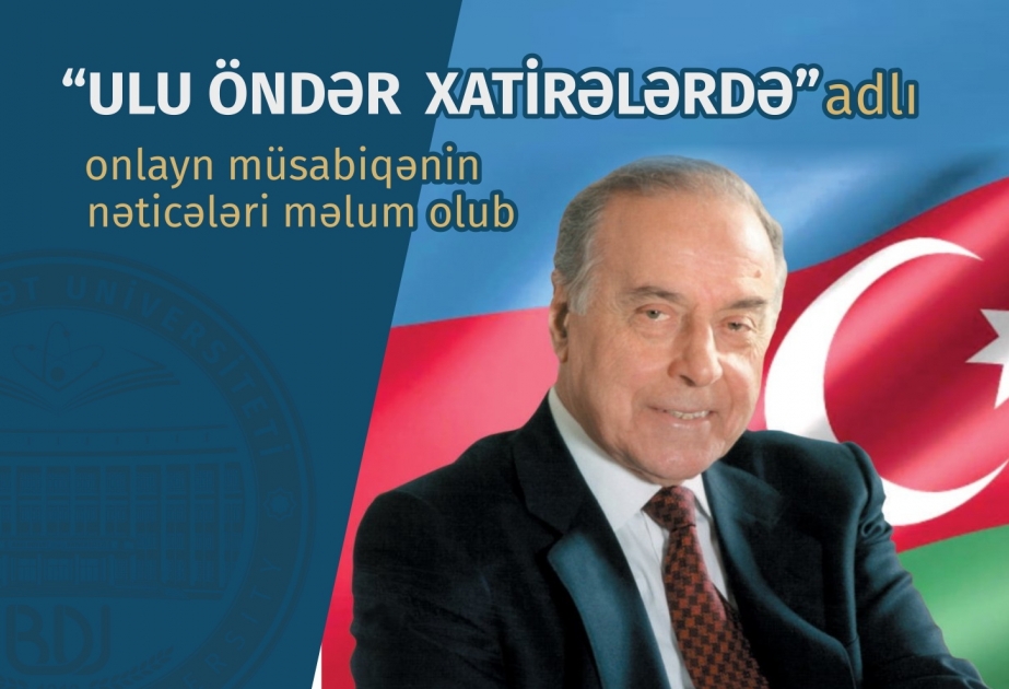 “Ulu Öndər xatirələrdə” mövzusunda onlayn müsabiqə başa çatıb