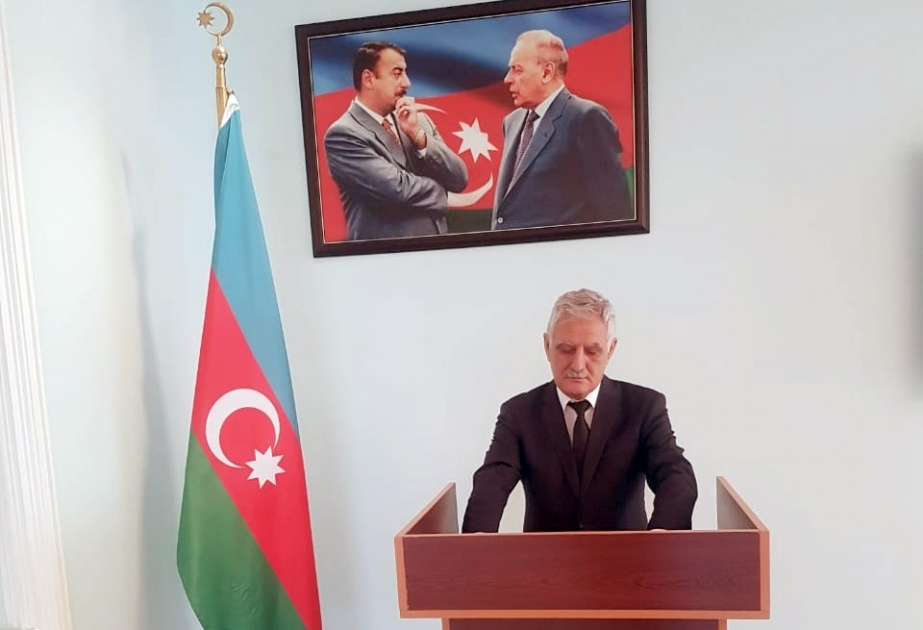 Ulu öndər Heydər Əliyevin anadan olmasının 97-ci ildönümü Təbrizdə də qeyd olunub