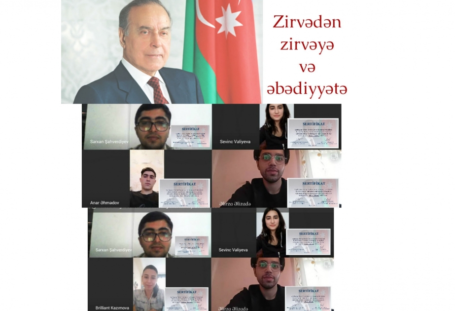 “Zirvədən zirvəyə və əbədiyyətə” adlı onlayn elmi-praktik konfrans keçirilib