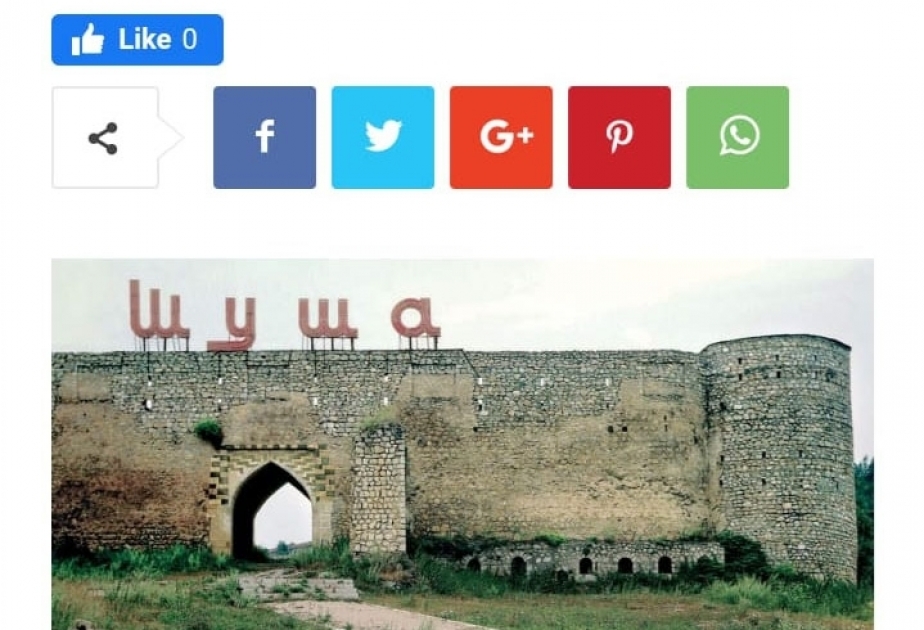 Im Magazin "Pakistan in the World" Artikel über 28. Jahrestag der Okkupation von Schuscha veröffentlicht