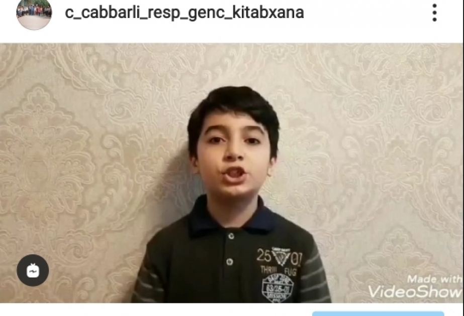 Respublika Gənclər Kitabxanası “Heydər Əliyev mənim qəhrəmanımdır” mövzusunda müsabiqə keçirib