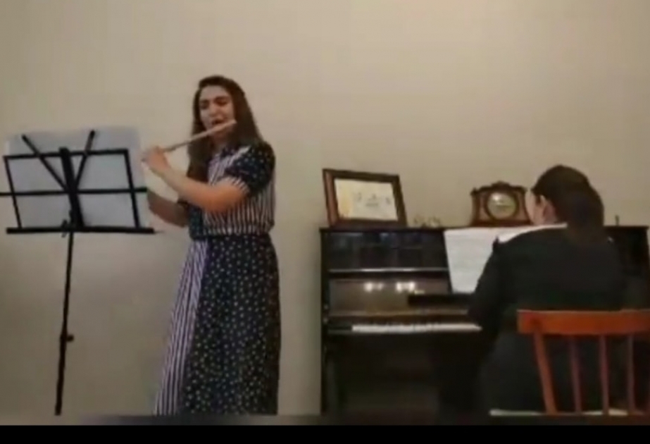 Musiqi məktəbi “Sərhədsiz musiqi” həftəsində iştirak edib