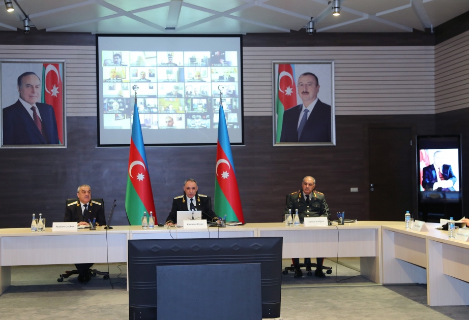 Azərbaycan Respublikasının Prokurorluğunda videokonfrans rejimində geniş əməliyyat müşavirəsi keçirilib VİDEO