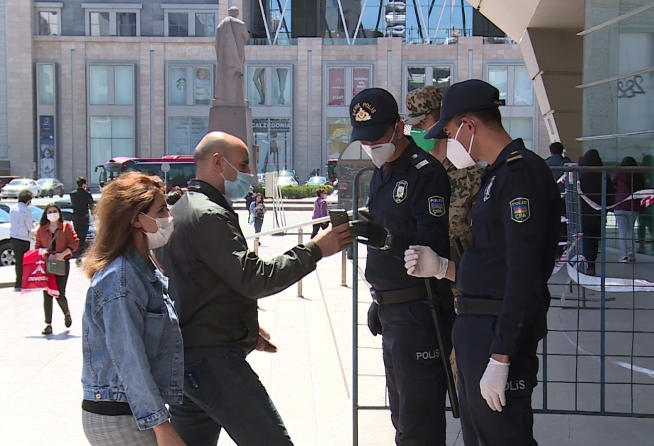 Polis və Daxili Qoşunların əməkdaşlarından ibarət naryad qrupları paytaxtda xidmətlərini davam etdirirlər VİDEO