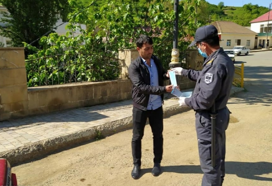 Yardımlıda polis koronavirus pandemiyasının qarşısının alınması istiqamətində tədbirləri davam etdirir