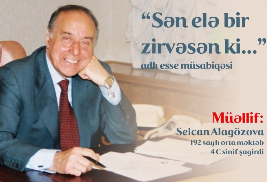 “Sən elə bir zirvəsən ki...” adlı esse müsabiqəsinin nəticələri elan edilib