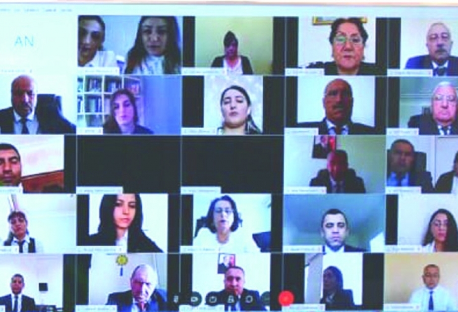 Naxçıvanda keçirilən onlayn respublika elmi-praktik konfransında 80-dən çox məruzə dinlənilib