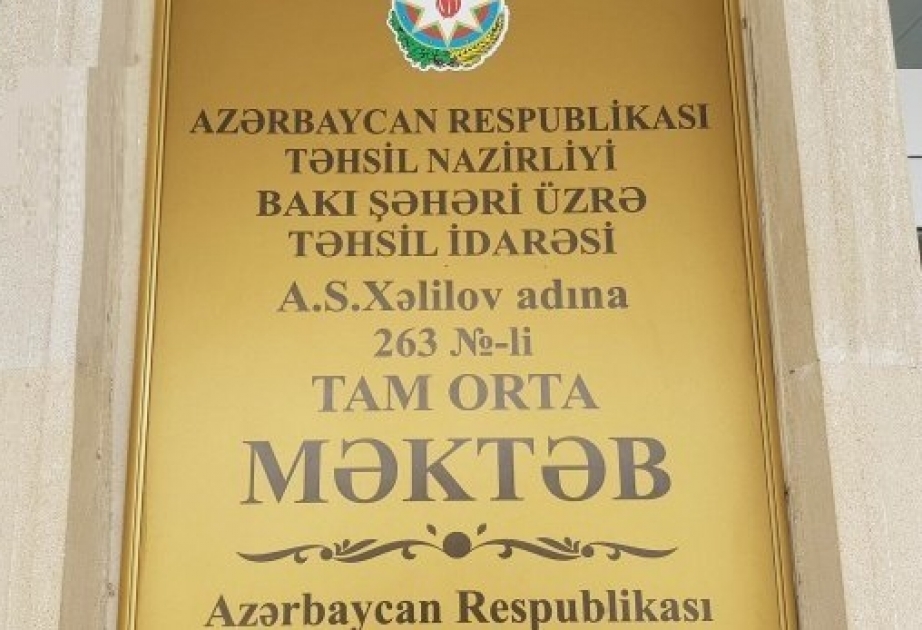 Xətai rayonundakı 263 nömrəli orta məktəbdə yeni korpuslar tikiləcək
