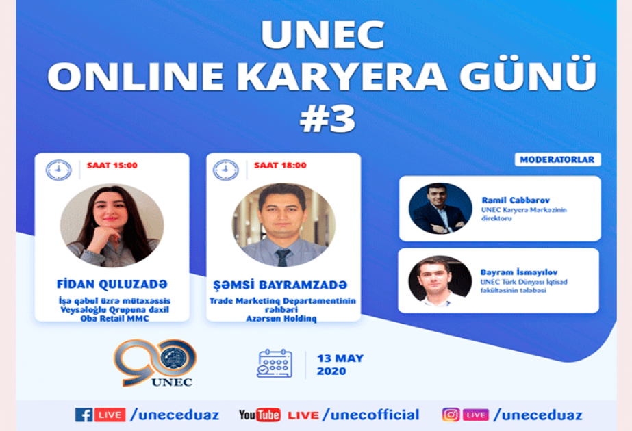 UNEC-də onlayn “Karyera günləri” davam edir