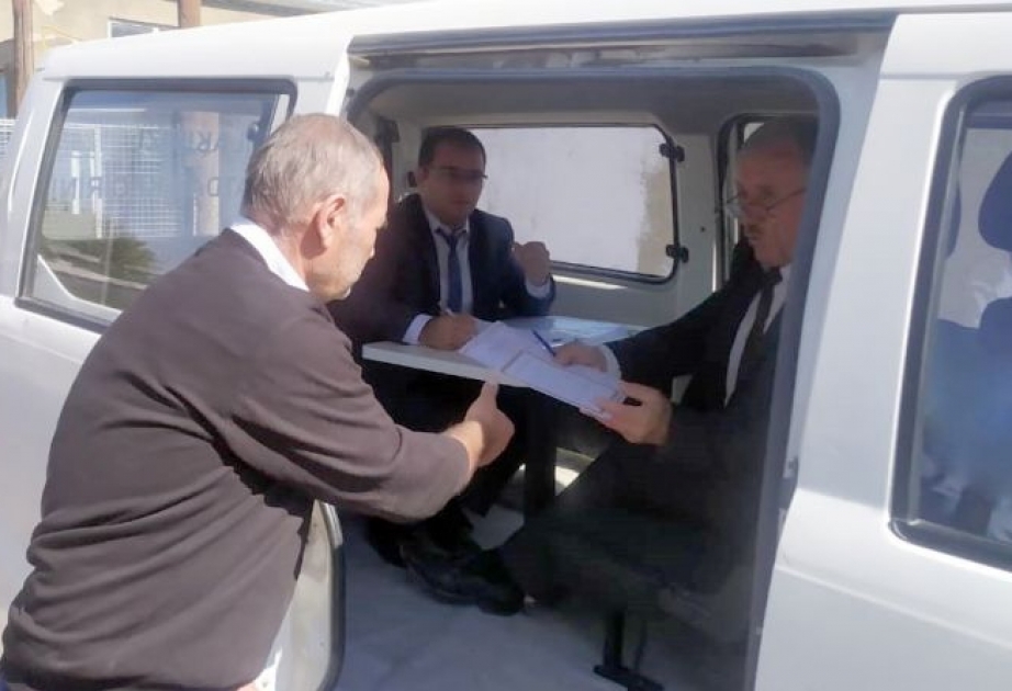 Şərur rayonunun Ərəbyengicə kəndində vətəndaşlara səyyar xidmət göstərilib