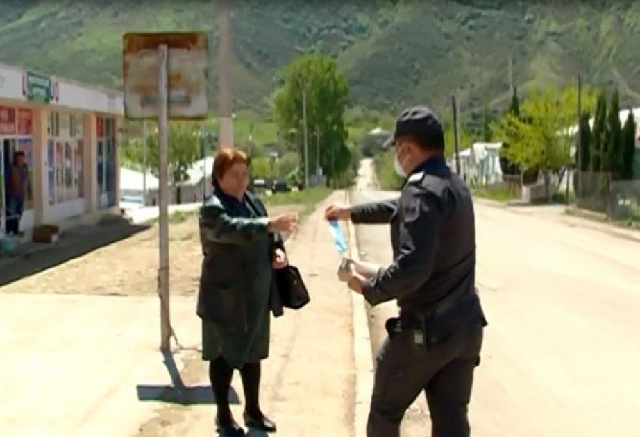 Xocalı polisi COVID-19 pandemiyasının qarşısının alınması istiqamətində tədbirləri davam etdirir