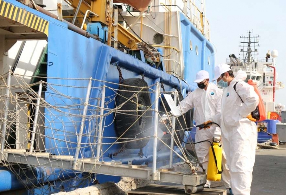 Gəmiçilikdə dezinfeksiya işləri davam etdirilir