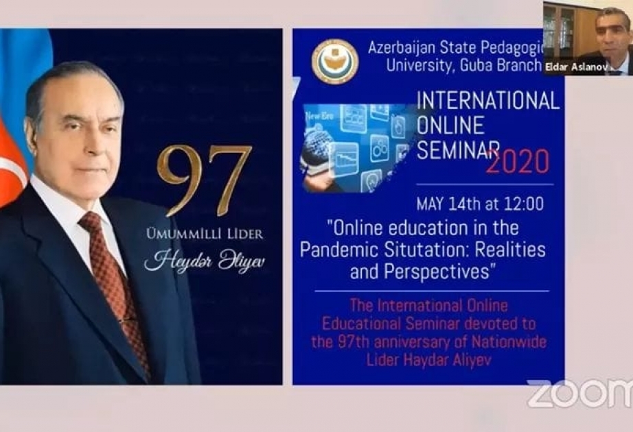 Beynəlxalq onlayn seminara yeddi ölkənin 11 ali təhsil müəssisəsinin nümayəndələri qatılıb