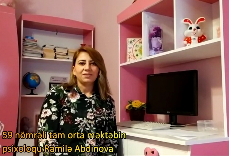 Məktəb psixoloqu asudə vaxtın səmərəli təşkili mövzusunda tövsiyələrini təqdim edir