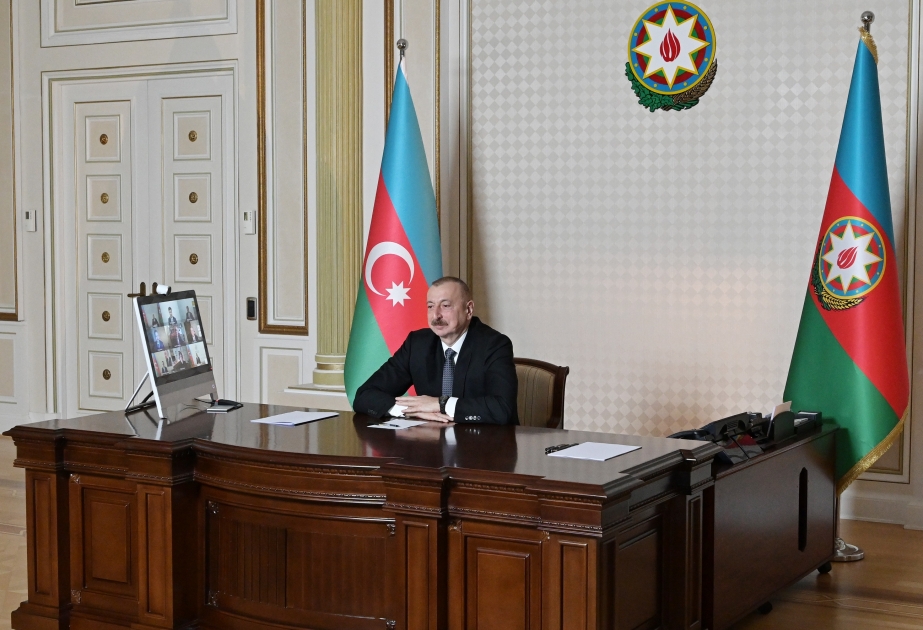 Le président Ilham Aliyev et les dirigeants de CISCO ont tenu une visioconférence VIDEO