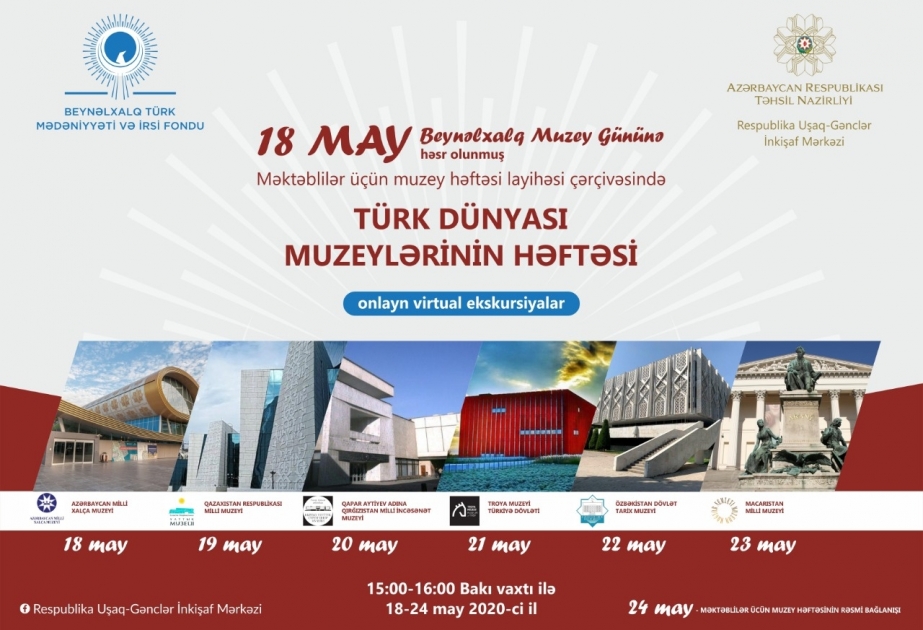Türk dünyası muzeylərinə virtual ziyarət təşkil ediləcək
