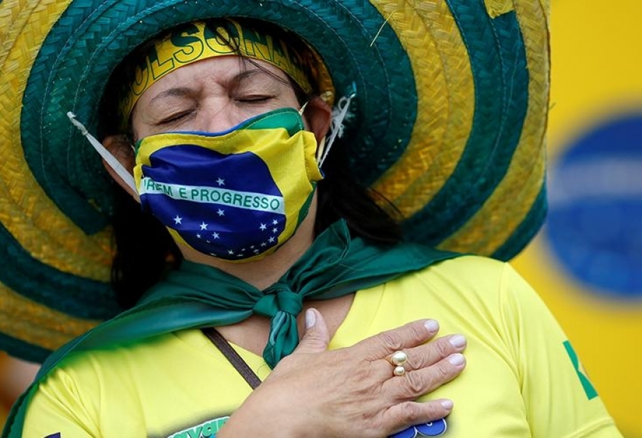 Braziliyada koronavirusa rekord sutkalıq yoluxma halı qeydə alınıb
