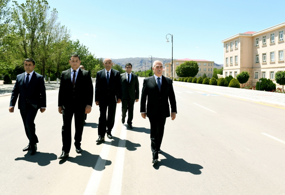 Culfa şəhərinin Heydər Əliyev prospekti yenidən qurulub