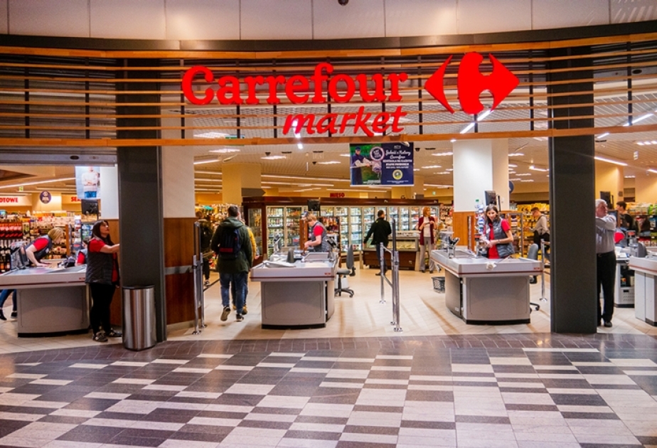 “Made in Azerbaijan” brendli məhsullarımız Polşadakı “Carrefour” marketlərində