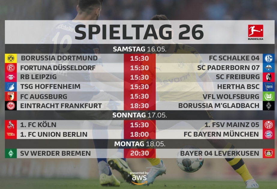 Bu gün iki aylıq fasilədən sonra Almaniya Bundesliqası bərpa olunur