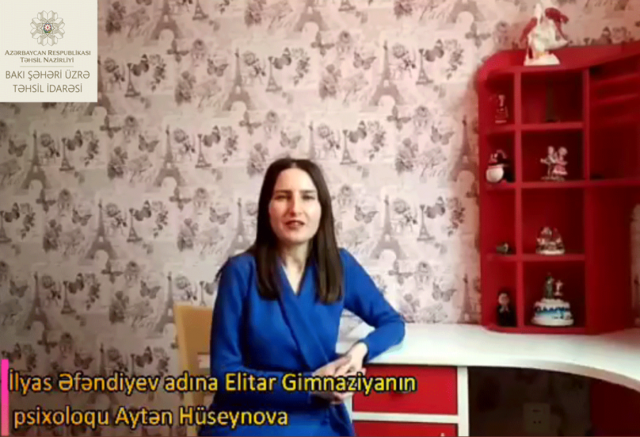 Məktəb psixoloqu məktəbəqədər yaş dövrü mövzusunda tövsiyələrini təqdim edir VİDEO