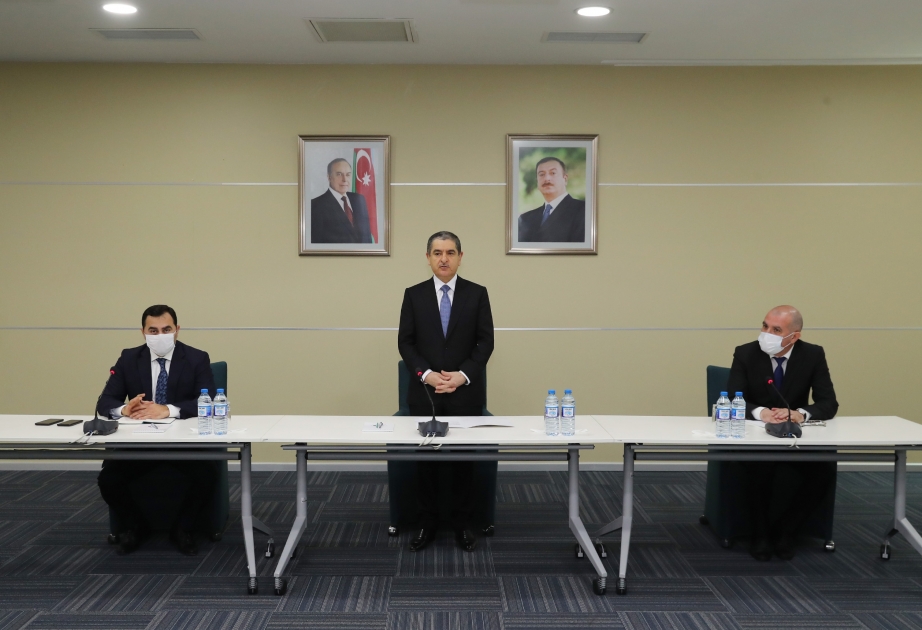 Əmanətlərin Sığortalanması Fondunun yeni icraçı direktoru kollektivə təqdim olunub