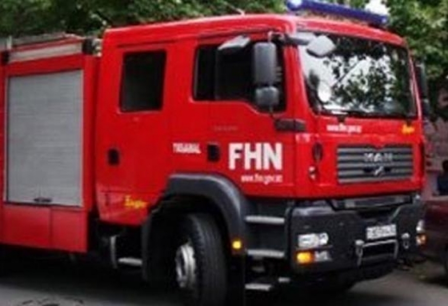 Sumqayıtda beşmərtəbəli yaşayış binasında yanğın baş verib