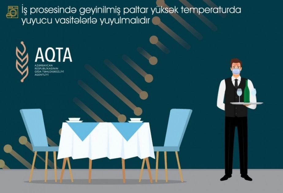 AQTA: hava şəraiti imkan verdikdə müştərilərə daha çox açıq havada xidmət göstərilməsi tövsiyə olunur