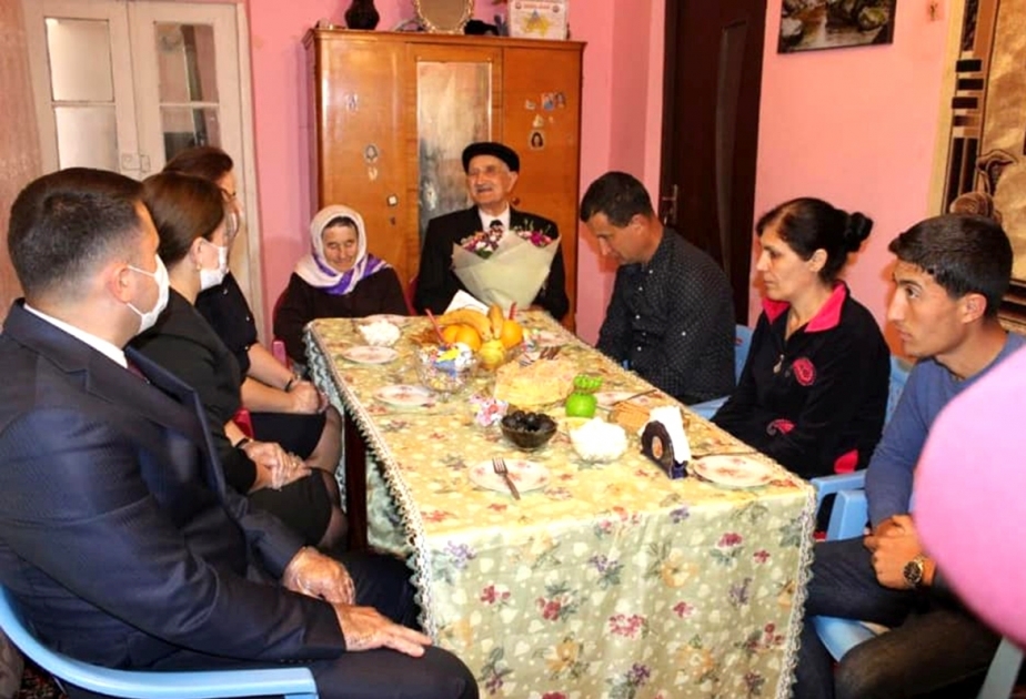 Naxçıvanın ən uzunömürlü ailəsinin başçısı Məhəmmədəli Sultanovun 100 illik yubileyi qeyd olunub