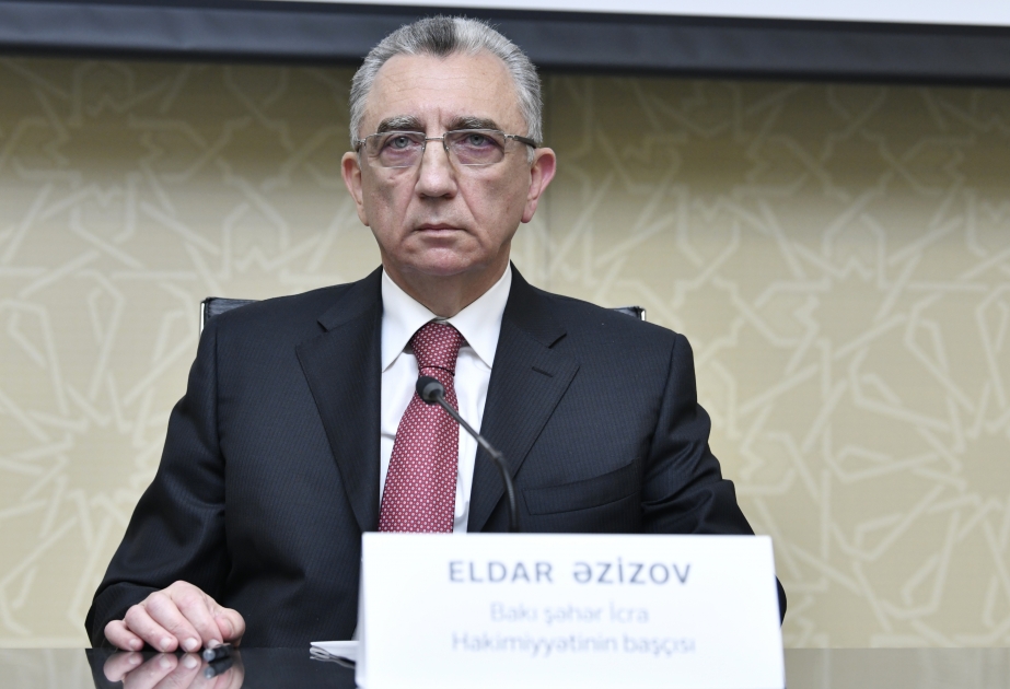 Eldar Əzizov: Aparılan dezinfeksiya işlərində 2 min insan iştirak edir