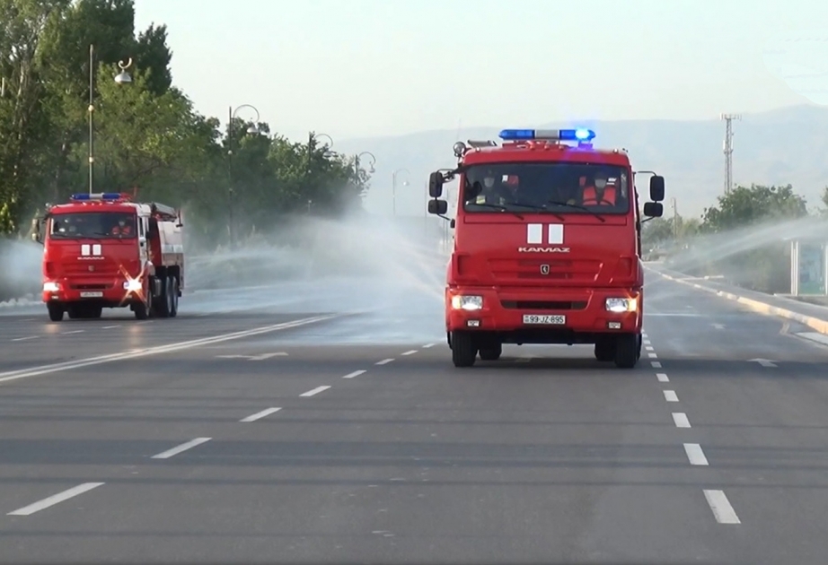 Muxtar respublikada infeksion və yoluxucu xəstəliklərə qarşı dezinfeksiya tədbirləri davam edir