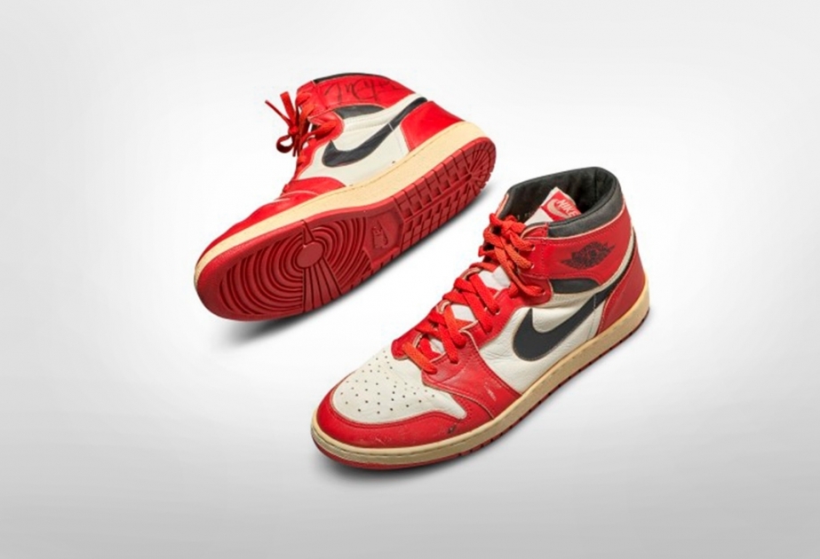 Michael Jordan game-worn sneakers set record at auction