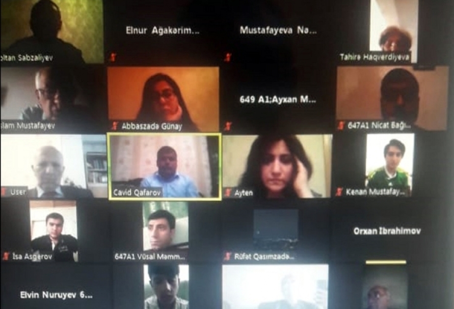Memarlıq və İnşaat Universitetində vebinar: İş yerlərində risklər və onların idarə olunması
