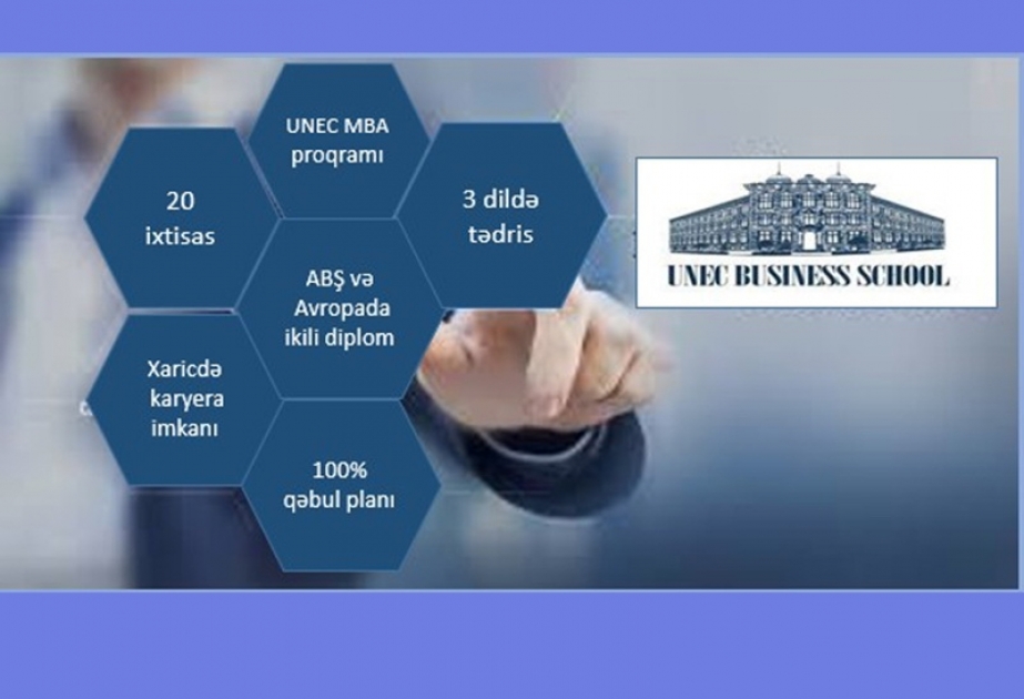 UNEC MBA proqramına üç yeni ixtisas əlavə olunub