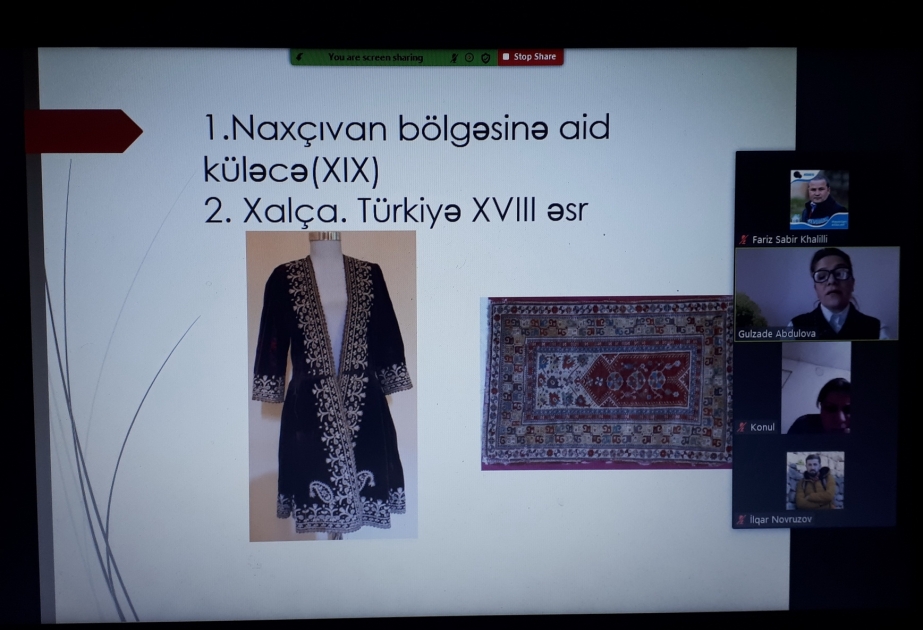 “Etnoqrafiya və muzeylər” mövzusunda vebinar keçirilib