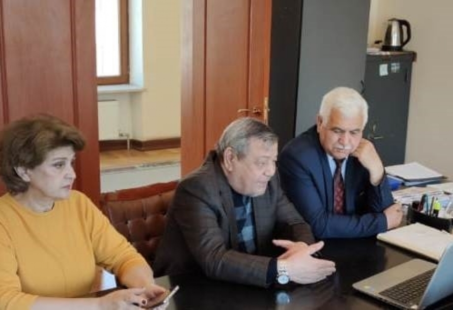 Coğrafiya İnstitutunda iranlı həmkarlarla onlayn görüş