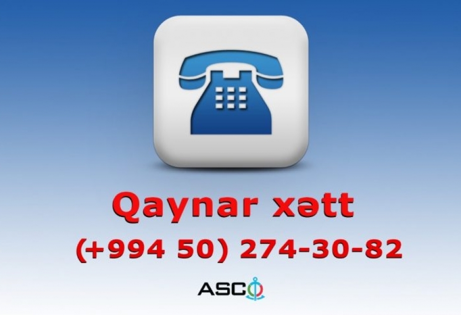 Gəmiçiliyin “qaynar xətti”nə 244 zəng daxil olub