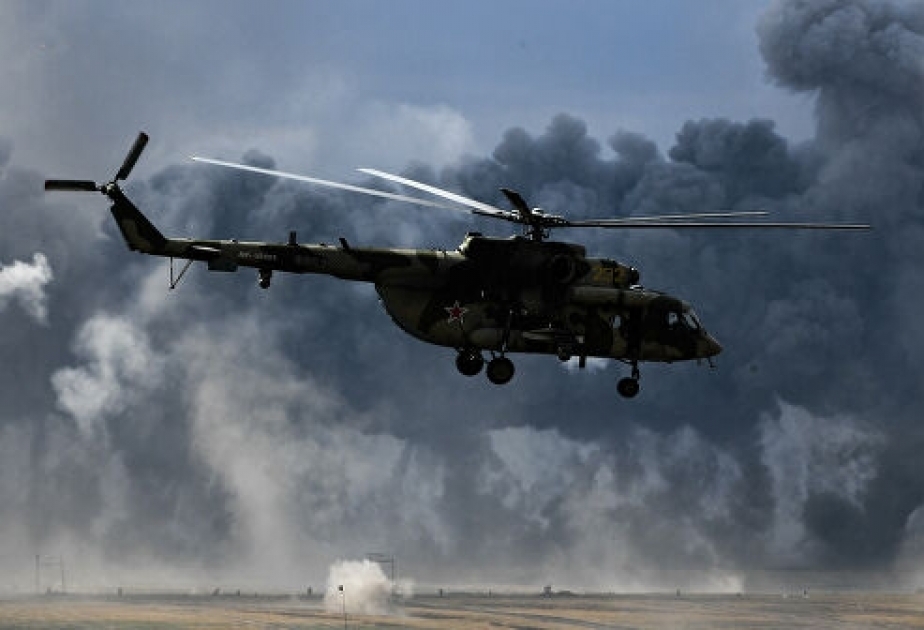 Moskva ətrafında hərbi helikopter qəzaya uğrayıb, üç nəfər həlak olub