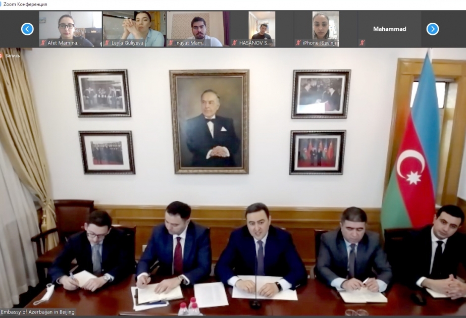 “Postpandemiya dövründə Çin təhsilində vəziyyət: problemlər və gözləntilər” mövzusunda videokonfrans keçirilib