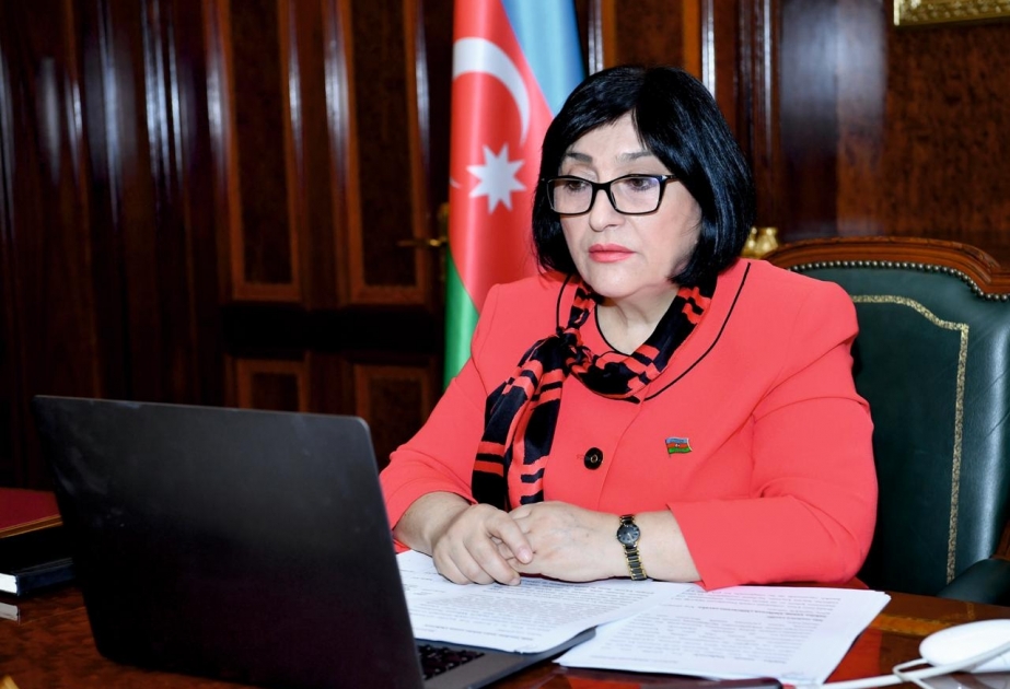 Milli Məclisin deputatı Sahibə Qafarova videokonfrans formatında seçicilərin qəbulunu keçirib