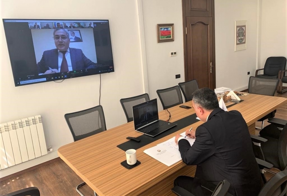 Vəkillər Kollegiyasının videomüşavirəsi keçirilib