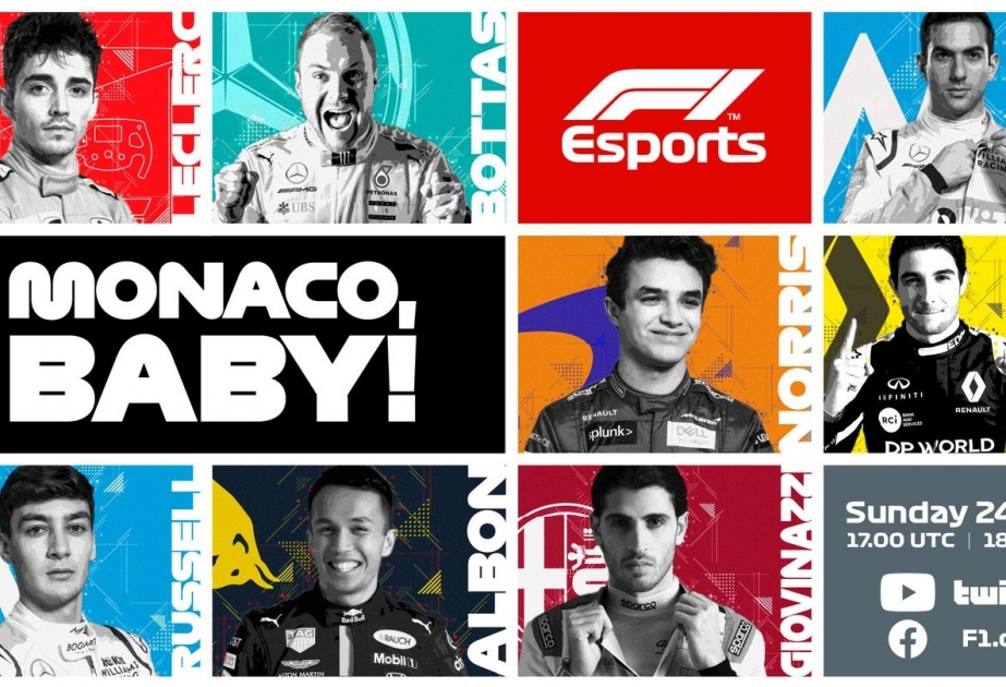 Virtual Monako Qran-Prisində 8 Formula 1 pilotu gücünü sınayacaq