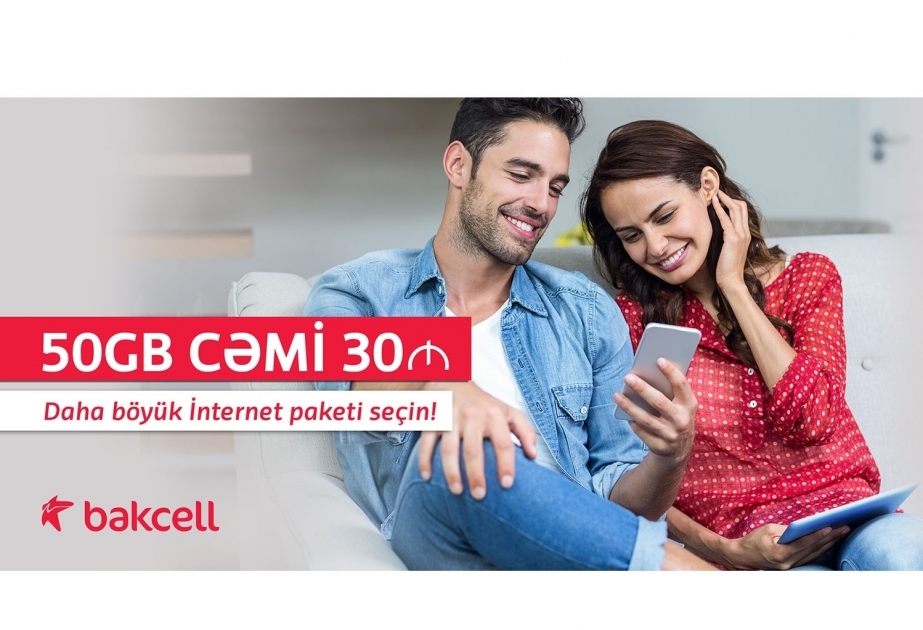 ®  Bakcell offers 50 GB just for 30 AZN in fastest mobile network of Azerbaijan