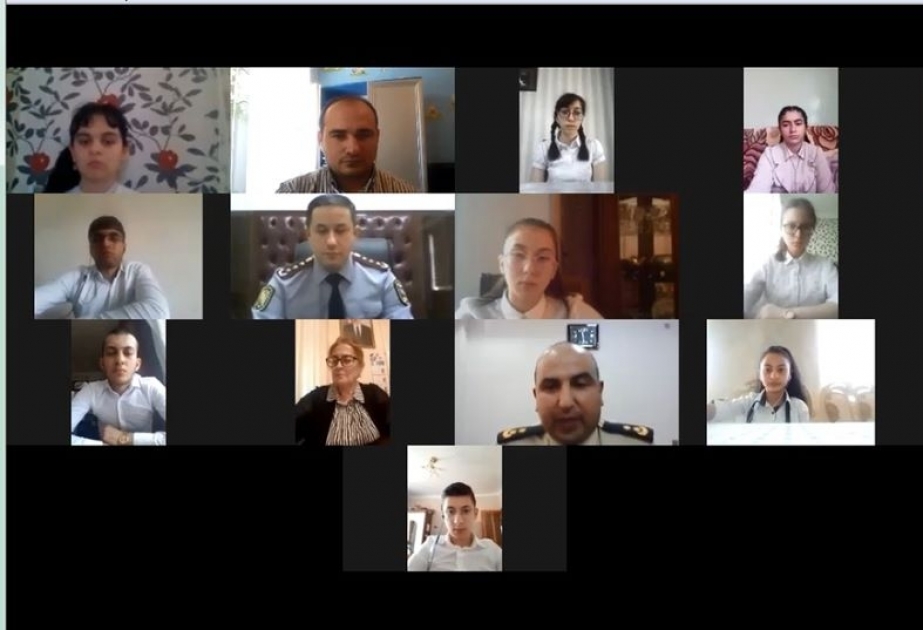 Yevlaxda onlayn formatda maarifləndirmə tədbiri keçirilib