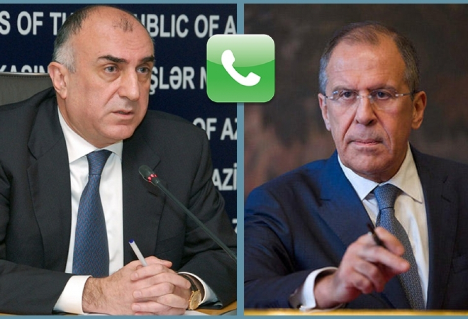 Azərbaycan və Rusiya Xarici İşlər nazirlərinin telefon danışığı olub