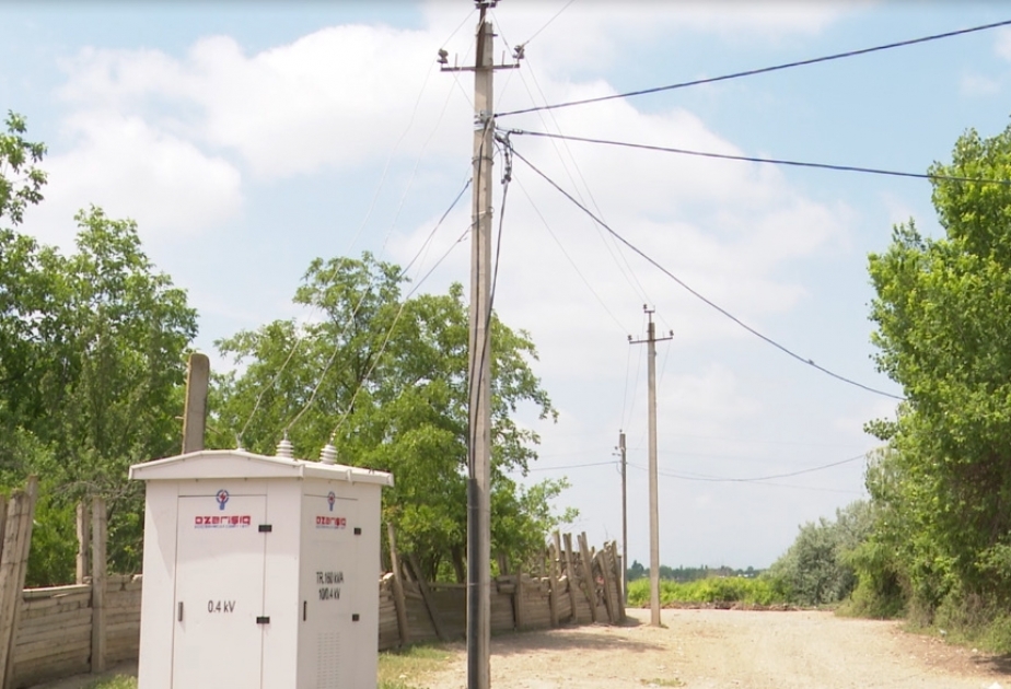 Ağdam rayonunda məcburi köçkünlərin məskunlaşdıqları ərazilərdə elektrik enerjisi təchizatı yaxşılaşdırılır