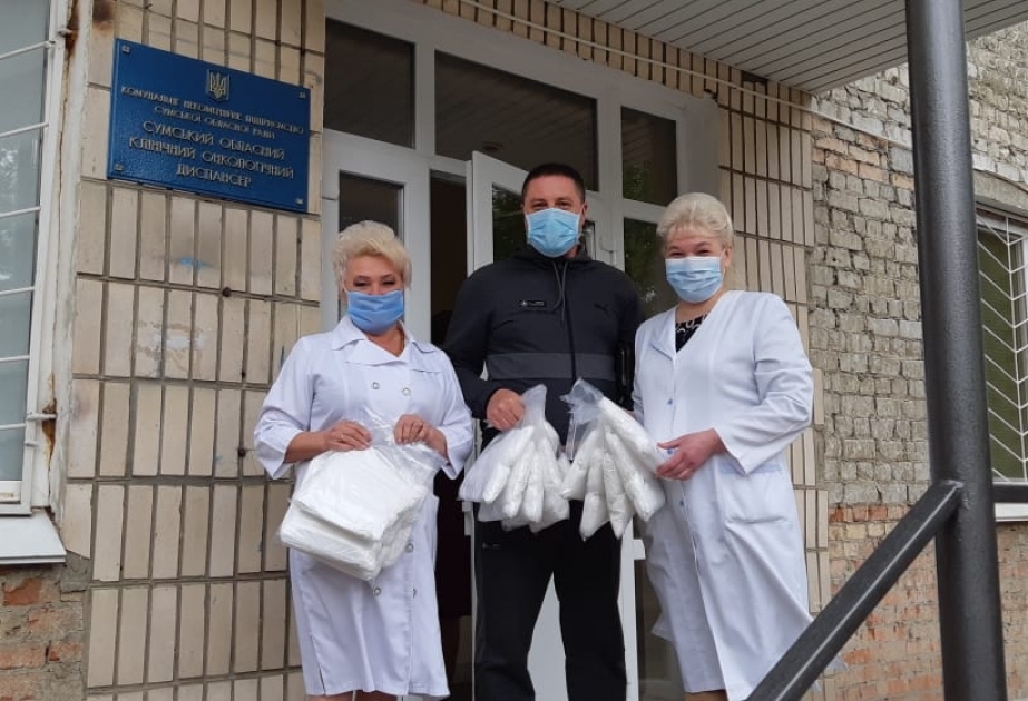 Azərbaycanın Xarkovdakı fəxri konsulluğu pandemiya dövründə yardımlarını davam etdirir